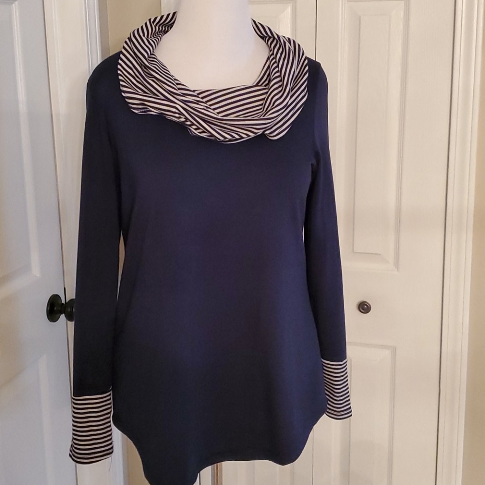 Navy and white top by Bellamie